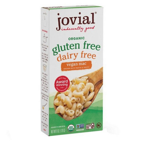 Jovial, Organic Vegan Macaroni And Cheese Dairy Free, 6 Oz(Case Of 12)