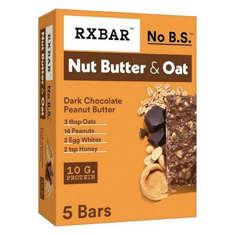 Rxbar, Protein Bars Peanut Butter Chocolate, 9.7 Oz(Case Of 6)