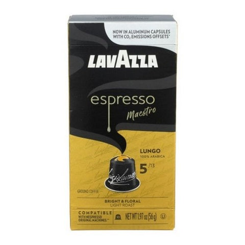 Lavazza, Nespresso Capsule Espresso Lungo, 10 Each(Case Of 6)