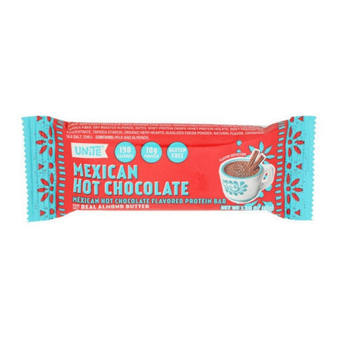 Unite, Mexican Hot Chocolate Protein Bar, 1.59 Oz (Case Of 12) Unite