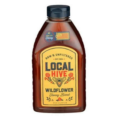 Local Hive, Honey Wildflower, 32 Oz (Case Of 6)