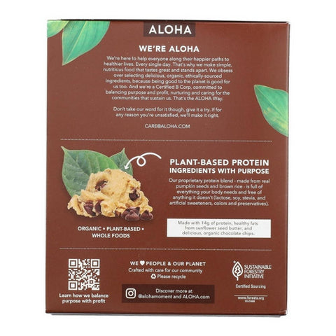 Aloha, Chocolate Bar Chip Cake Dough, 5 Packets (Case Of 6)