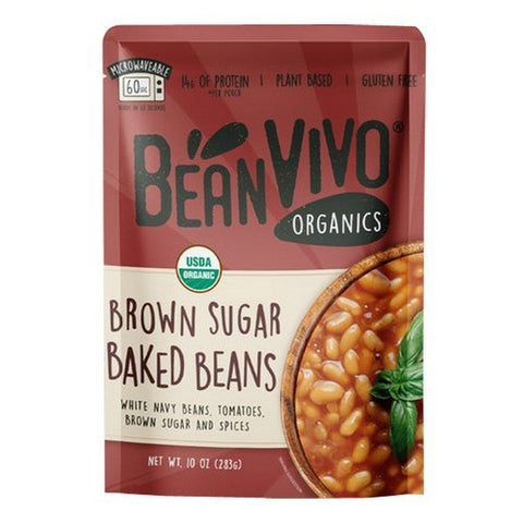 Beanvivo, Organic Brown Sugar Baked Beans, 10 Oz (Case Of 6)