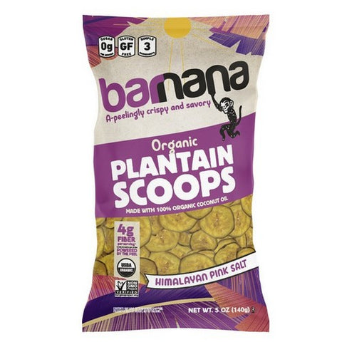 Barnana, Plantain Scoops Pink Salt, 5 Oz (Case Of 6)