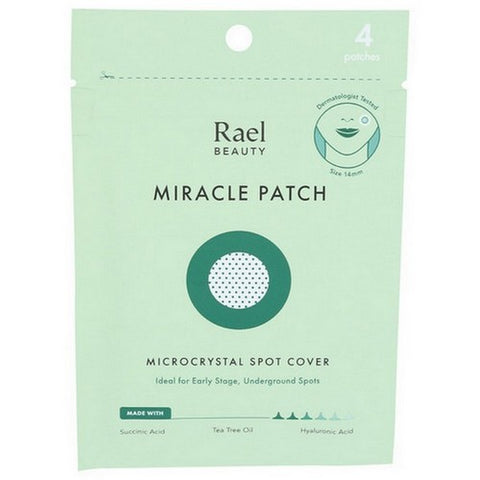Rael, Beauty Miracle Pimple Patch Microcrystal Spot Cover For Acne, 4 Packets (Case Of 12)
