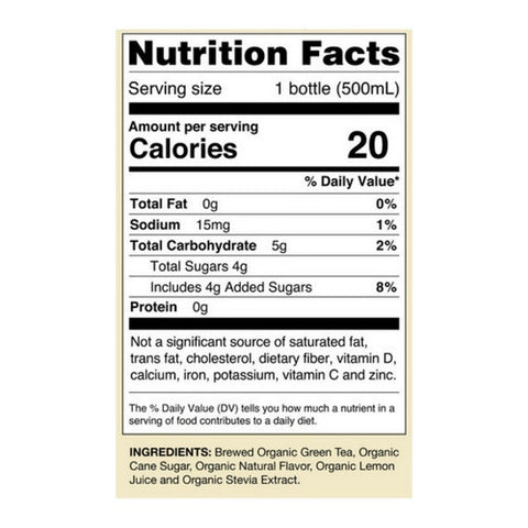 Saint James Brands Llc, Organic Original Green Tea, 16.9 Oz (Case Of 12)