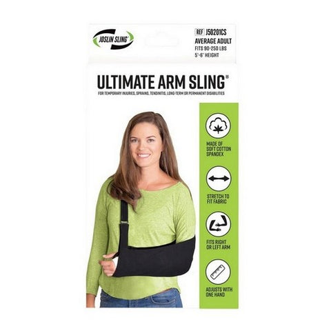 Brownmed, Arm Sling D-Ring / Hook and Loop Strap Closure Average Adult, 1 Count
