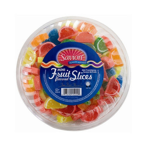 Savion, Mini Fruit Slices, 12 Oz(Case Of 12)