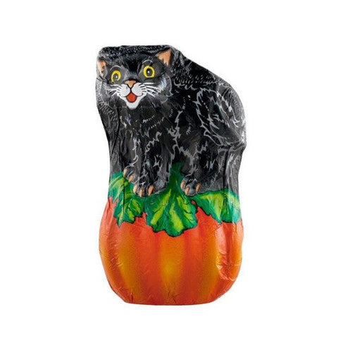 Thompson, Chocolate Cat On A Pumpkin Flat, 1.5 Oz(Case Of 24) Thompson