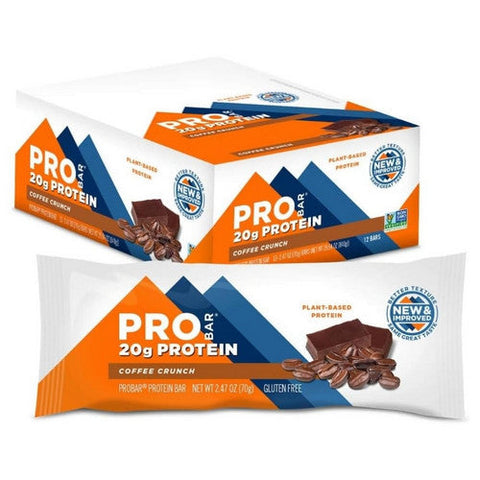 Probar, Protein Bar Coffee Crunch, 2.46 Oz(Case Of 12) Probar