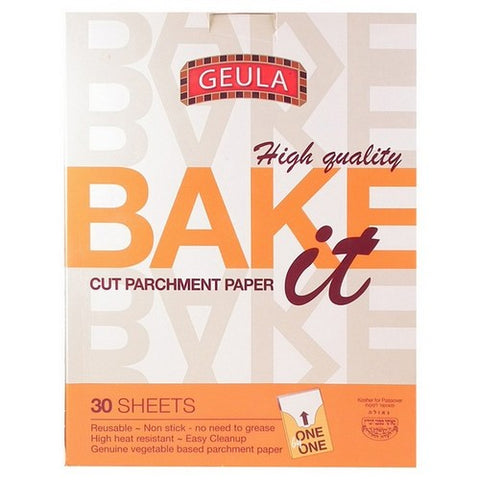 Geula, Cut Parchment Paper, 30 Sheets(Case Of 20)