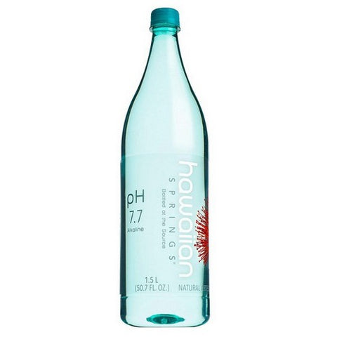 Hawaiian Springs, Natural Artesian Bottled Water, 1.5 Litre(Case Of 12)