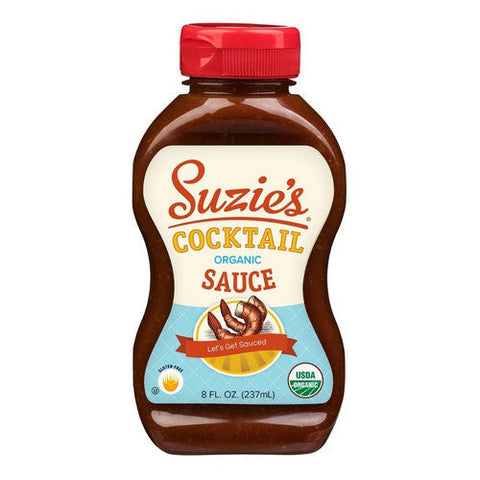 Suzies, Organic Cocktail Sauce, 8 Oz(Case Of 6) Suzies