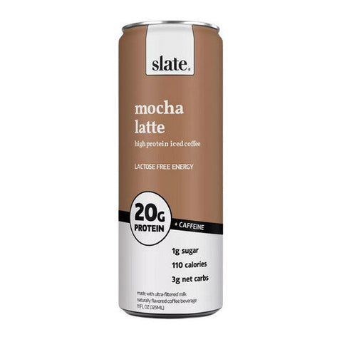 Slate, Espresso Chocolate Ultra Filtered Milk, 11 Oz(Case Of 12) Slate