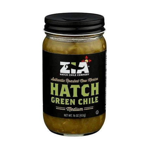 ZIA, Hatch Roasted Green Chile, 16 Oz(Case Of 6)