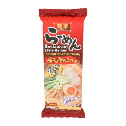 Hikari, Menraku Shoyu Tonkotsu, 6.7 Oz(Case Of 12) Hikari