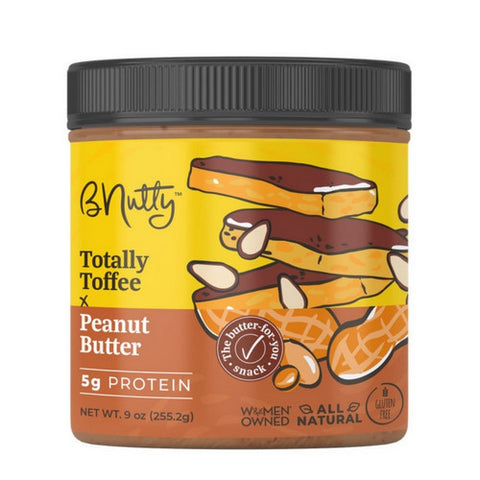 Bnutty, Totally Toffee, 9 Oz(Case Of 6)