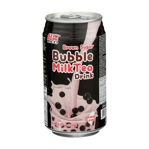 Rico, Bubble Milk Tea Brown Sugar, 12.3 Oz(Case Of 12)