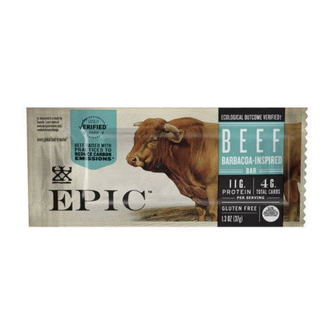 Epic Provisions, Beef Barbacoa Inspired Bar, 1.3 Oz(Case Of 12) Epic Provisions