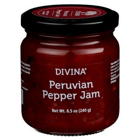 Divina, Peruvian Pepper Jam, 8.5 Oz(Case Of 12)