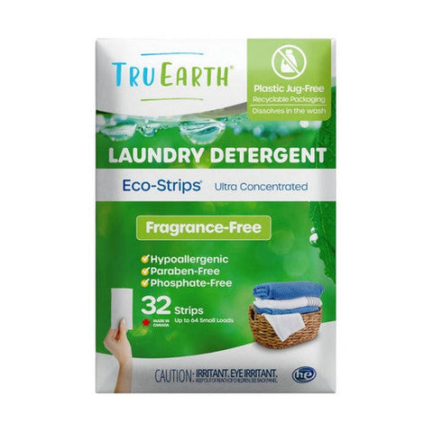 Tru Earth, Detergent Laundry No Scent, 32 Count(Case Of 12) Tru Earth