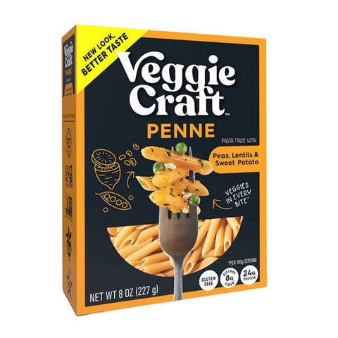 Veggiecraft, Cauliflower Penne Pasta, 8 Oz(Case Of 6) Veggiecraft