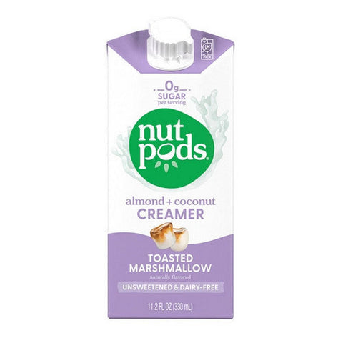 Nutpods, Toasted Marshmallow Creamer Dairy Free Unsweetened, 11.2 Oz(Case Of 12) Nutpods