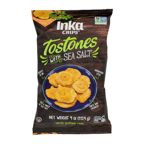 Inka, Tostones With Sea Salt, 4 Oz(Case Of 12)