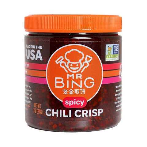 Mr Bing, Spicy Chili Crisp, 7 Oz(Case Of 6) Mr Bing