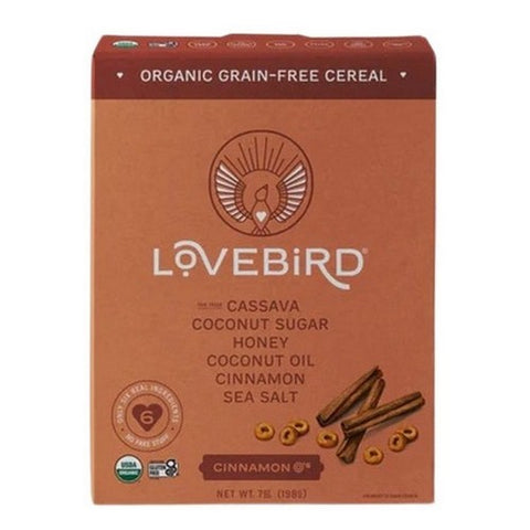 Lovebird, Cereal Cinnamon, 7 Oz(Case Of 6)