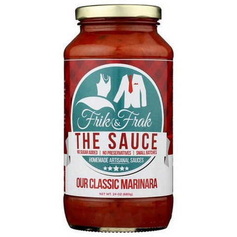 Frik & Frak, The Sauce Classic Marinara, 24 Oz(Case Of 6)