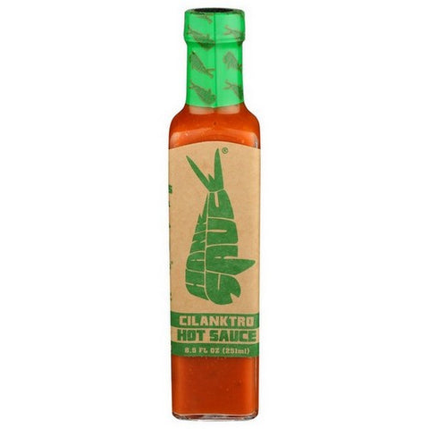 Hanks Sauce, Cilanktro Hot Sauce, 8.5 Oz(Case Of 6)