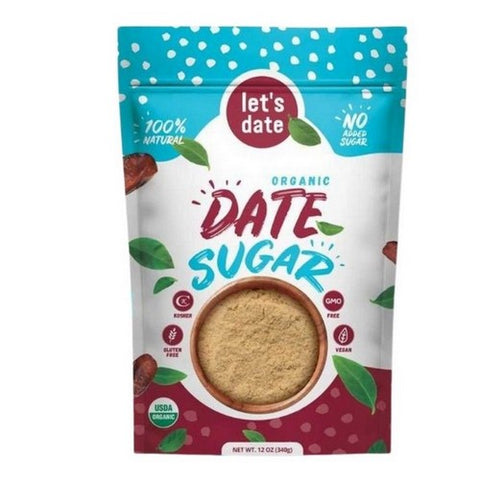 Lets Date, Organic Date Sugar, 12 Oz(Case Of 6)