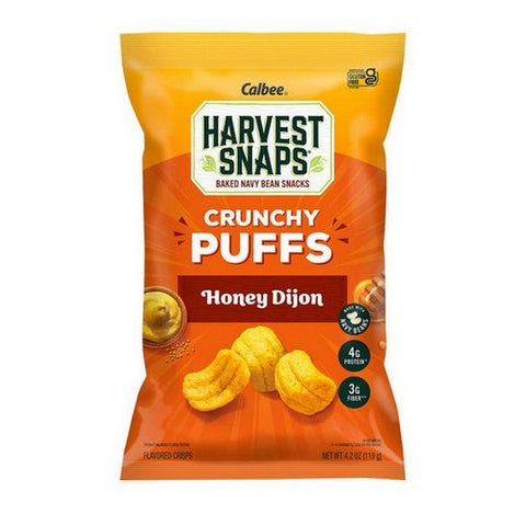 Calbee Harvest Snaps, Snack Selects Honey Dijon, 4.2 Oz(Case Of 6)