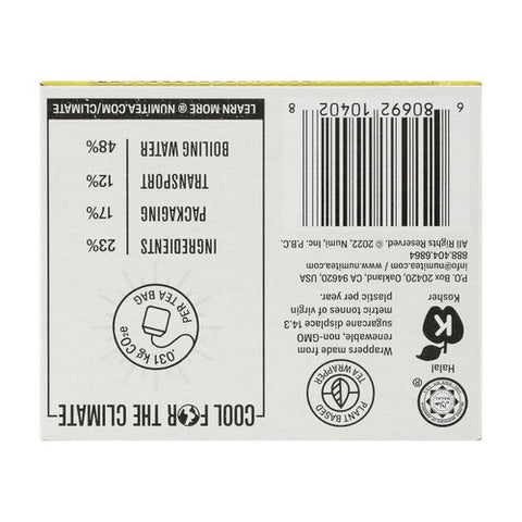 Numi Tea, Yuzu Bancha Bright Japanese Green Tea, 16 Bags(Case Of 6)