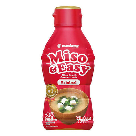 Marukome, Miso And Easy Original Broth, 15.1 Oz(Case Of 10) Marukome