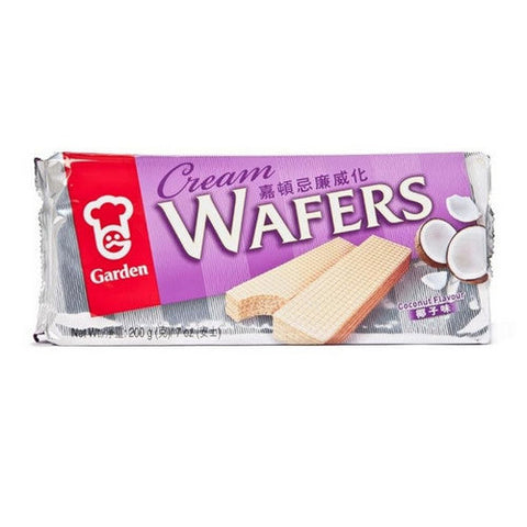 Garden, Cream Wafers Coconut, 7 Oz(Case Of 8) Garden