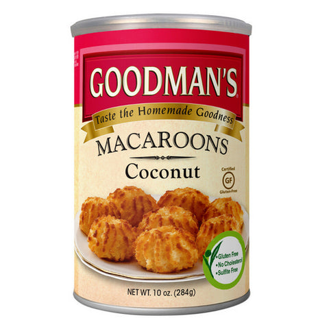 Goodmans, Coconut Macaroons, 9 Oz(Case Of 12)