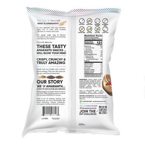 I Amaranth, Chipotle And Himalayan Salt Churritos, 5 Oz(Case Of 10)