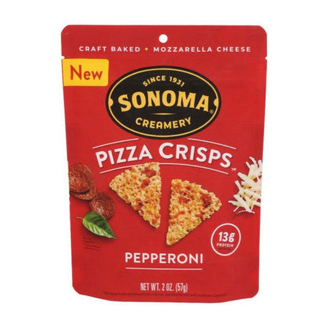 Sonoma Creamery, Pepperoni Pizza Crisps, 2 Oz(Case Of 6) Sonoma Creamery
