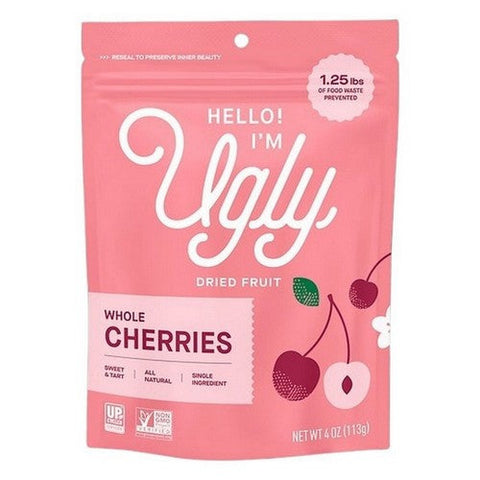 Hello I'm Ugly, Dried Whole Cherries, 4 Oz(Case Of 12) Hello I'm Ugly