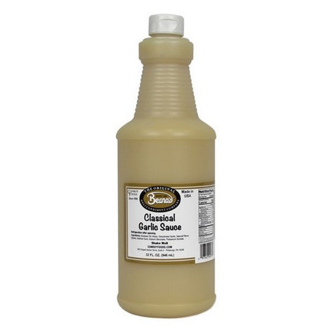 Beanos, Creamy Garlic Sauce, 32 Oz(Case Of 4)