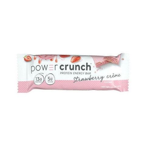 Power Crunch, Strawberry Creme Protein Bar, 1.4 Oz(Case Of 12) Power Crunch