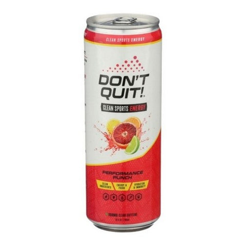 Dont Quit, Performance Punch, 12 Oz(Case Of 12)