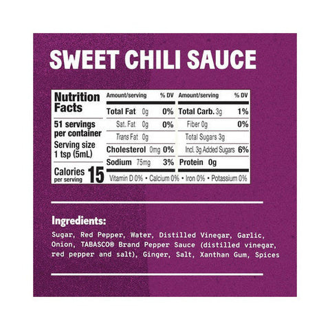 Tabasco, Sweet And Spicy Sauce, 11 Oz(Case Of 8) Tabasco