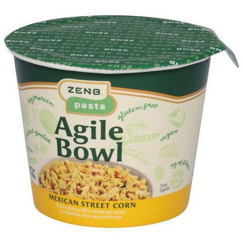Zenb, Mexican Street Corn Pasta Agile Bowl, 2.9 Oz(Case Of 12)