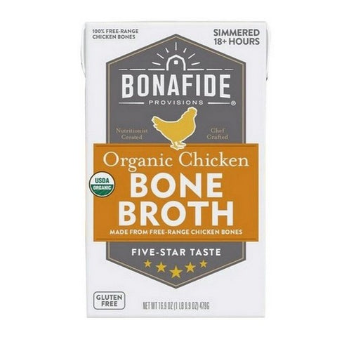 Bonafide Provisions, Organic Chicken Bone Borth Dry, 16.9 Oz(Case Of 6)