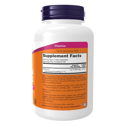 Now Foods, Liposomal Vitamin C, 120 VegCaps