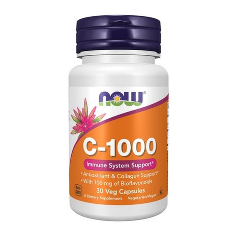 Now Foods, Vitamin C-1000, 30 VegCaps Now Foods