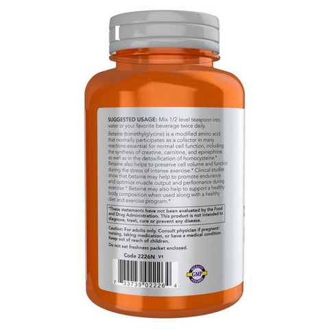 Now Foods, Betaine Powder, 6 Oz